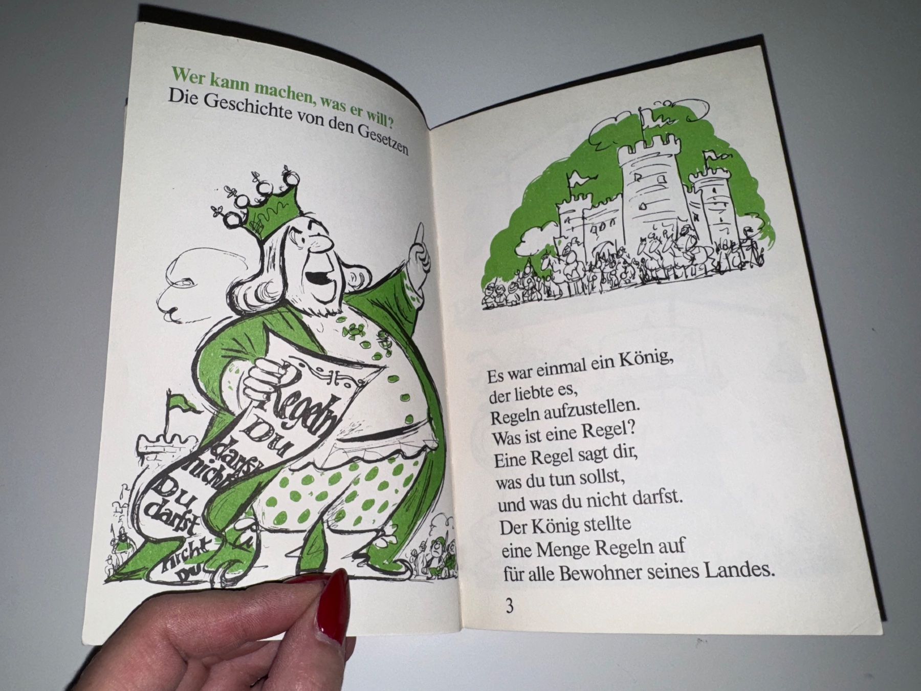 Libri: BUCH: Wer kann machen was er will? – Usato da Grosswangen venduto da Kleine.Knoepfe 2