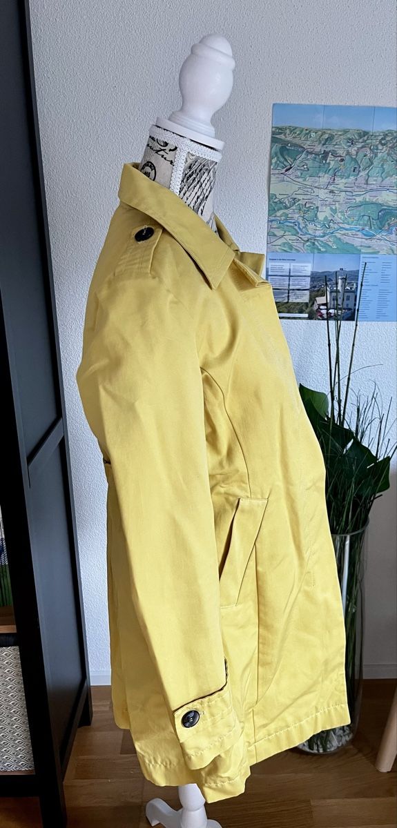 Marella Cappotti: Marella Mantel in Gelb Grösse S – Usato da Aarburg venduto da Petite-closet-Loop 1