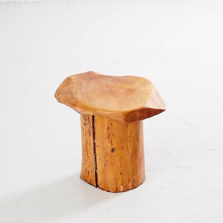 Sgabelli: Solid cherry wood stool/coffee table - nordic design – Usato da Zürich venduto da Ato03