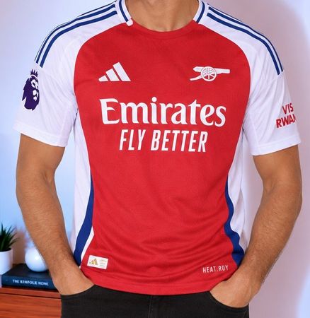 Maillot football Adidas Arsenal rouge occasion</div>