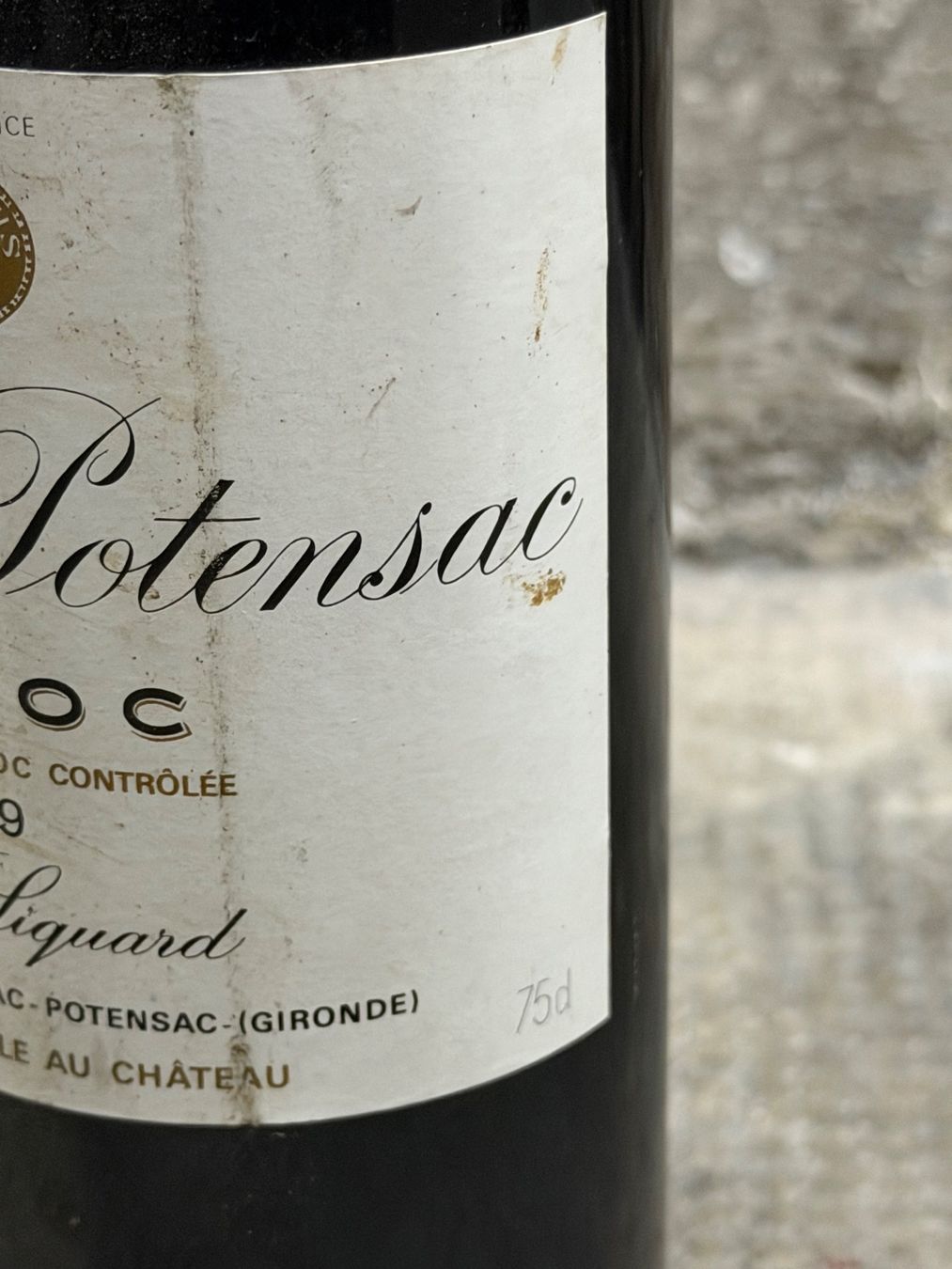 Wein: Château Potensac 1979 Médoc – Neu (gemäss Beschreibung) aus La Tour-de-Peilz von avediscipule 3