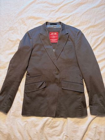 Jack & Jones Vintage Denim Sakko Blazer Herren Anthrazit (S)