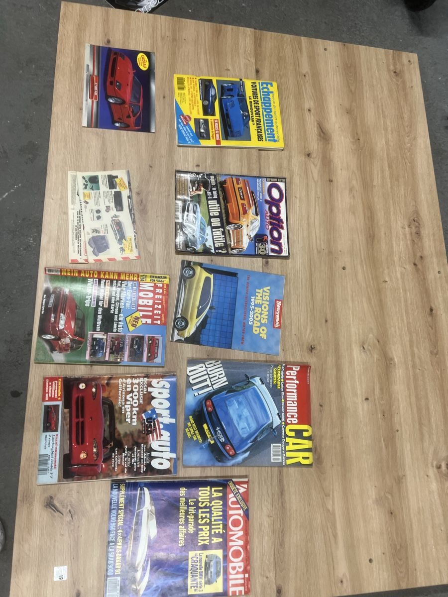 Libri: 9 revue automobile – Usato da Grand-lancy venduto da RustytoRestore