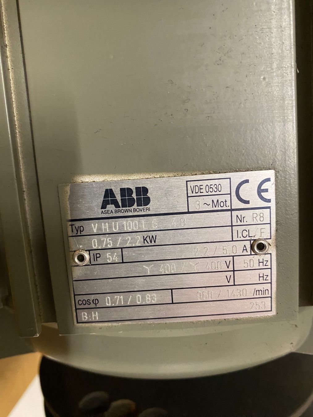 ABB  Motori: ELEKTROMOTOR ABB – Usato da Aadorf venduto da Handwerker22 3
