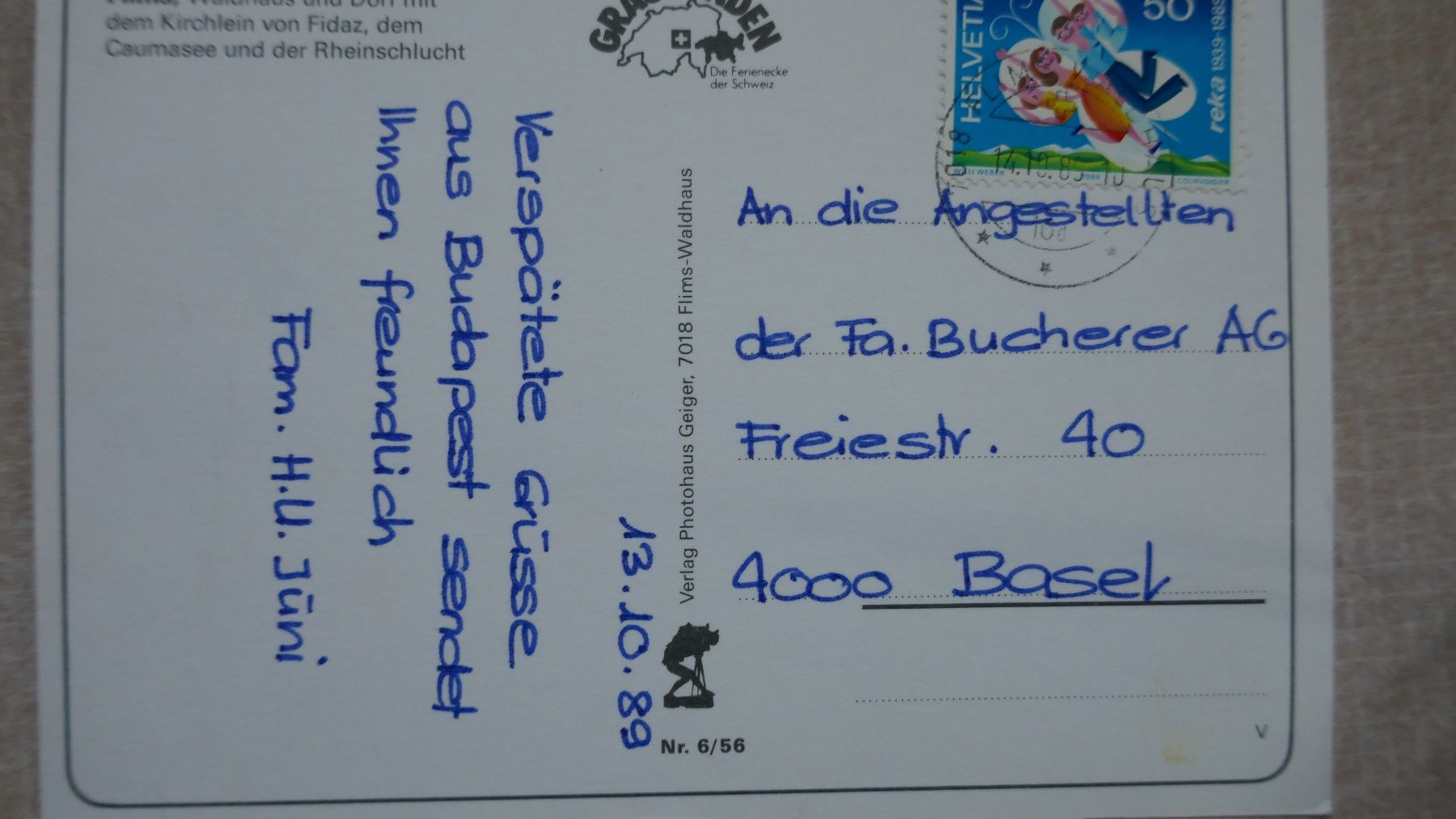 Cartes postales: Flims – D'occasion à Oberriet SG par ret_7j2k 1