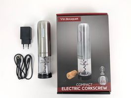 VIN BOUQUET Compact Elektrischer Korkenzieher