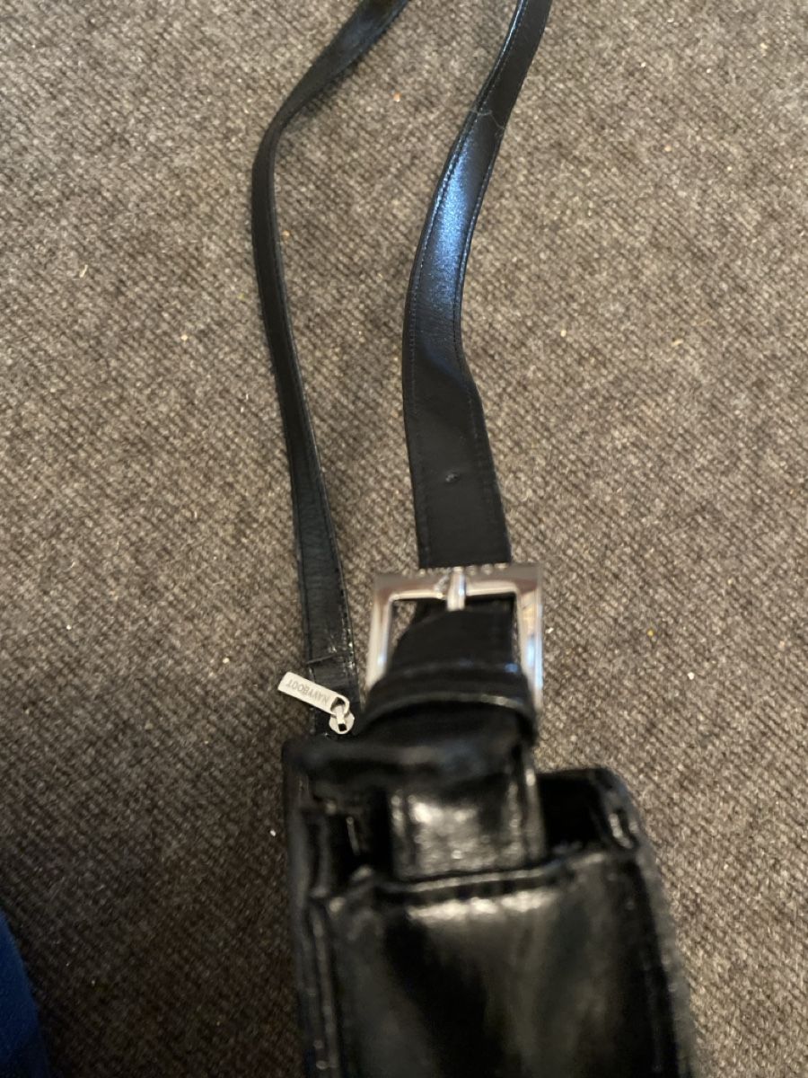Borse: NAVYBOOT Ledertasche schwarz vintage – Usato da Flawil venduto da IrisK010203 2