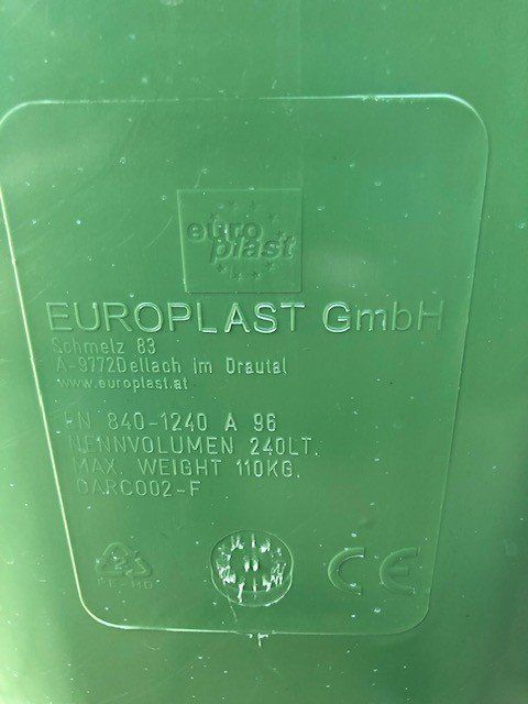 Sonstiges für Büro & Gewerbe: Ochsner Kunststoffcontainer 240 Liter – Gebraucht aus Altbüron von zet_pnw5 6