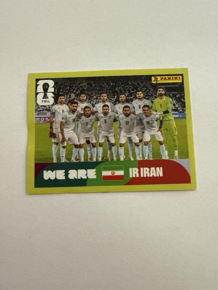 Panini Carte collezionabili: IRN13 Panini FIFA World Cup 2026 – Nuovo (secondo la descrizione) da Muotathal venduto da sin_pdj6
