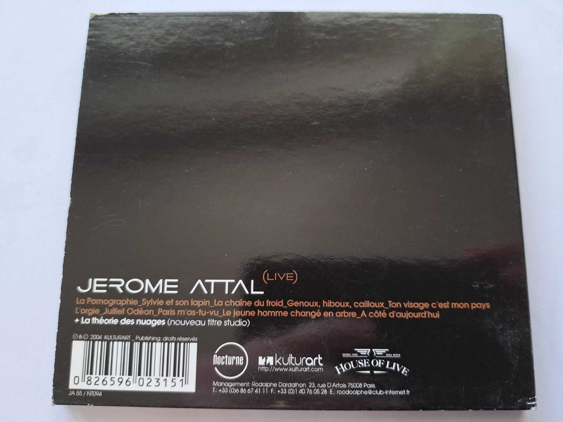CDs: Cd Jérôme Attal - Live – Gebraucht aus Pully von bro_n52j 1