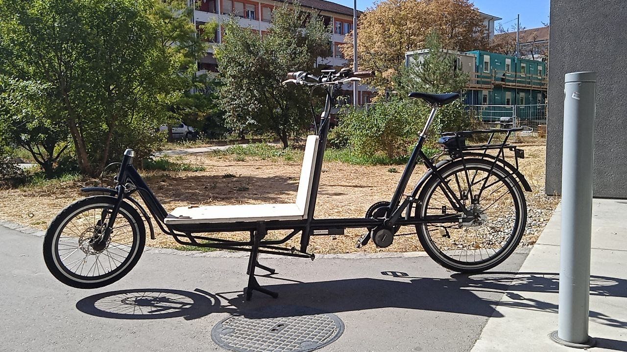 Biciclette: Lastenrad Longtail Velo mit Sitz gebraucht – Usato da Basel venduto da ili_j29z 3