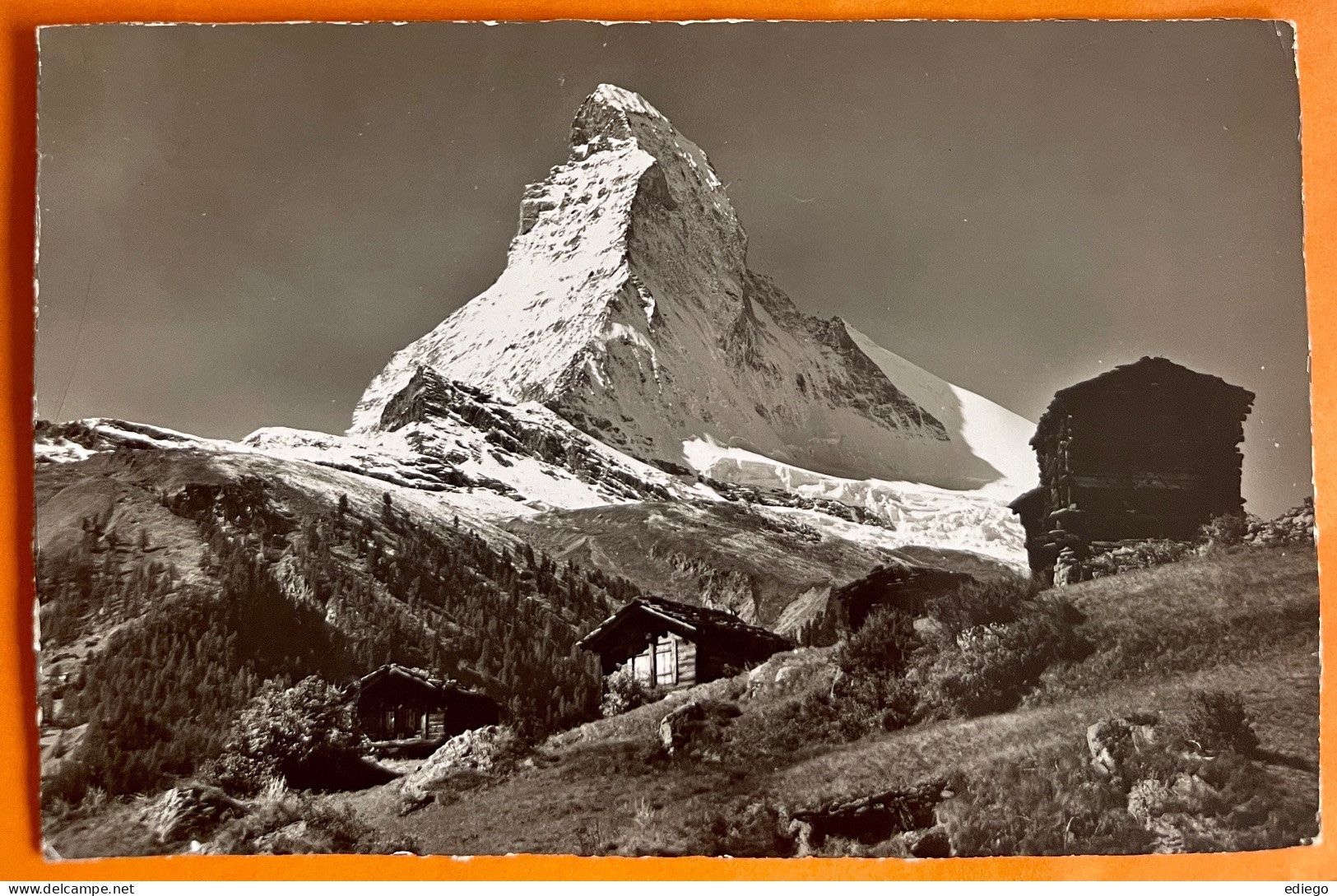 Cartoline postali: AK:  ZERMATT - Winkelmatten – Usato da Lutry venduto da Ediego