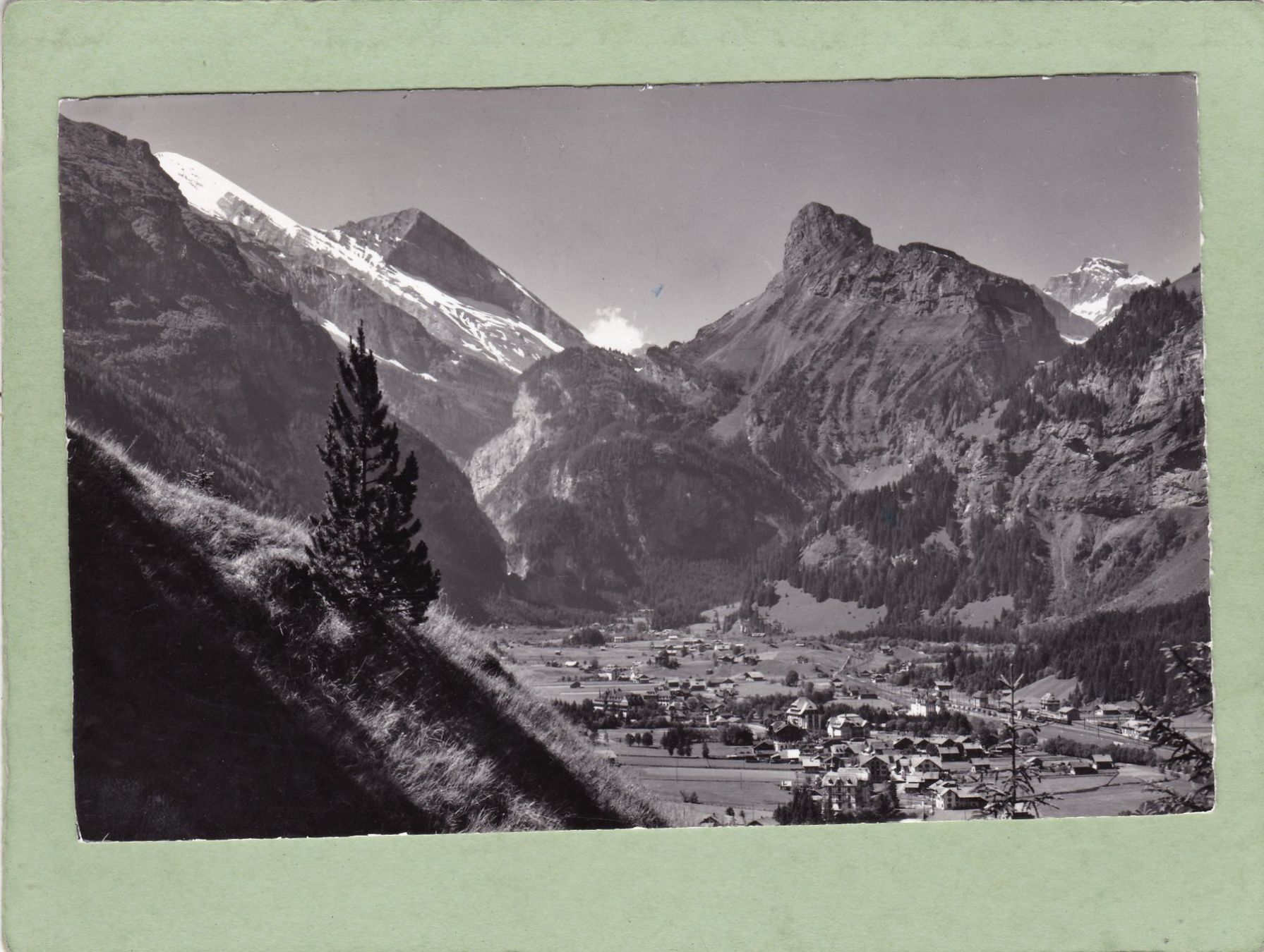 Ansichtskarten: Kandersteg g. Gemmipass  1960 – Gebraucht aus Herisau von Lisegrat2008