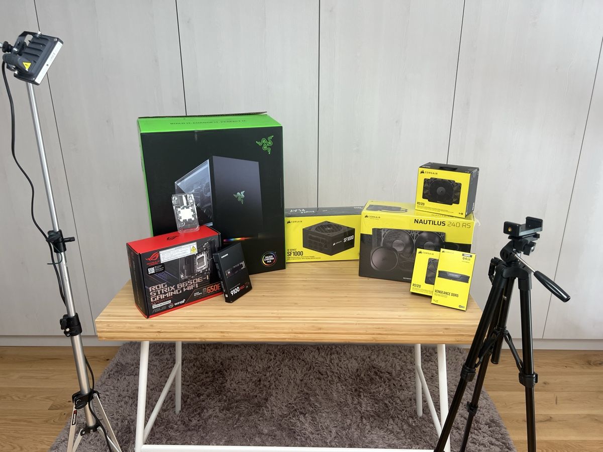 PC: PC Rtx 5080 / 9800x3D / 64Go DDR5 – Nuovo e nell'imballaggio originale da Versoix venduto da Htfk-gva 1