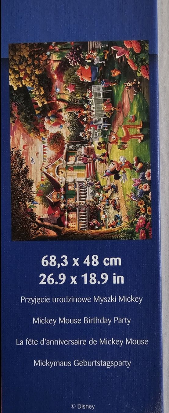 Puzzles: Puzzle "Mickey Maus Geburtstagsparty" 1000 Teile  – Gebraucht aus Bütschwil von Taranabo 1