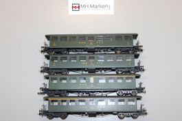 Roco 4x unterschiedliche SBB CFF FFS Seetalwagen DC H0 OVP