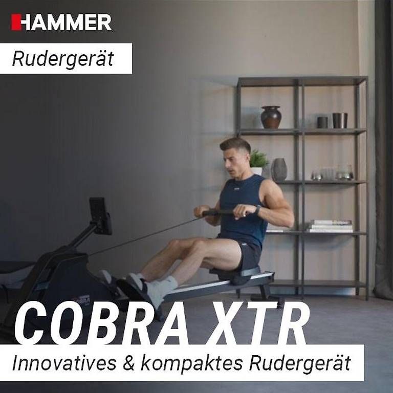 Hometrainer: Rudergerät HAMMER Cobra XTR – Nuovo (secondo la descrizione) da Basel venduto da LaPulgita 3