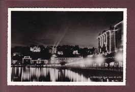 LUGANO - Il quai da notte - 1952