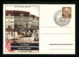 Erfurt, V. Briefmarken-Ausstellung 27.2.