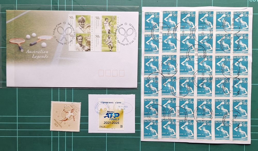 Prophila Collection – 50 Verschiedene Tennis & Tischtennis Briefmarken, Für Sammler