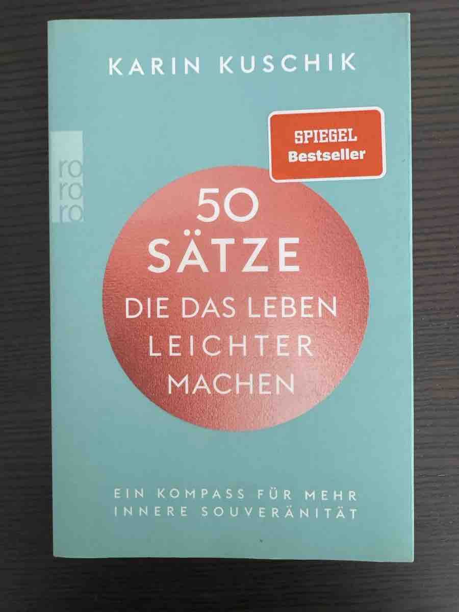 Livres: Karin Kuschik 50 Sätze Buch – D'occasion à Winterthur par LegioXIII93