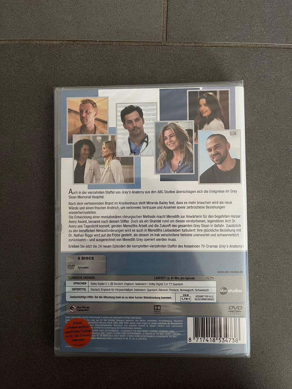 Alle DVDs: Grey‘s Anatomy – Neu und originalverpackt aus Obfelden von MonaMona00 1
