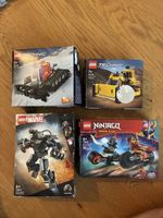 LEGO 76277, 42163, 71838 und 42148 Komplette Setts