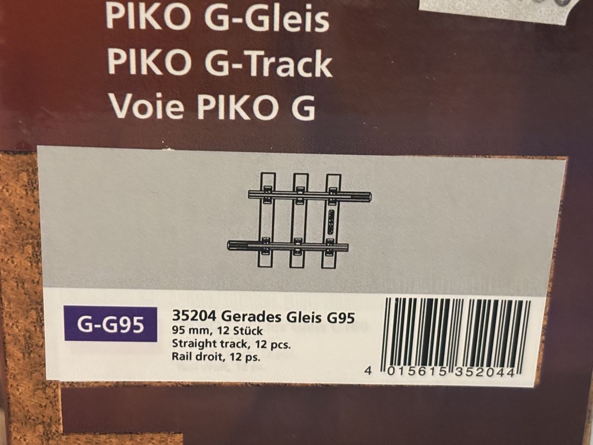 Piko Modelleisenbahnen: 12x piko G-G95 – Neu und originalverpackt aus Ollon VD von behemiste51 1