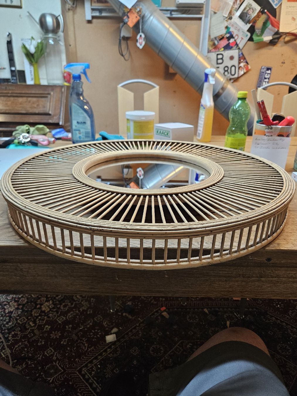 Specchi: Rundspiegel Rattan (D1) – Usato da Rorschach venduto da TimelessTrading 1