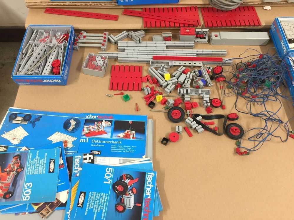 VINTAGE FISCHERTECHNIK GROSSE LOT (Gebraucht) in für CHF 200 – mit ...