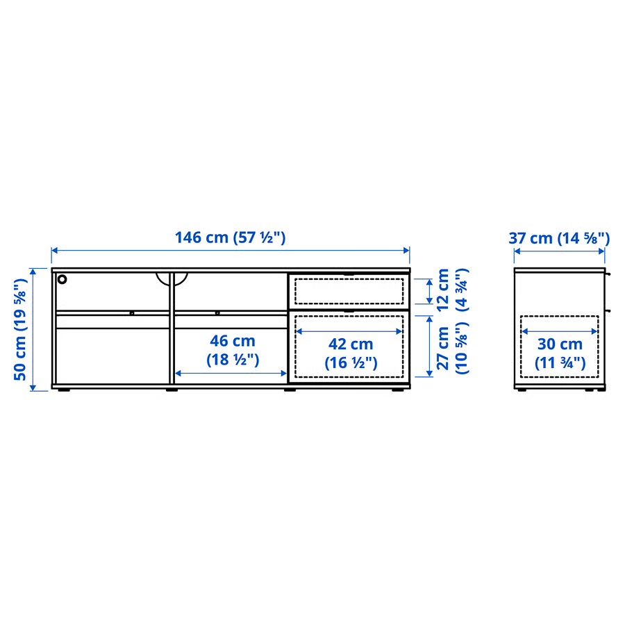 Ikea Mobili TV: TV-Möbel weiss – Nuovo (secondo la descrizione) da Ostermundigen venduto da aos_9c7n 1