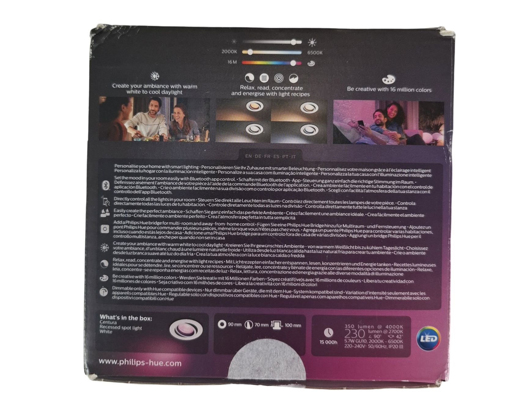 Philips Lampade: PHILIPS HUE Centura Recessed spot light – Nuovo (secondo la descrizione) da Wil SG venduto da Restwert_Wil 2