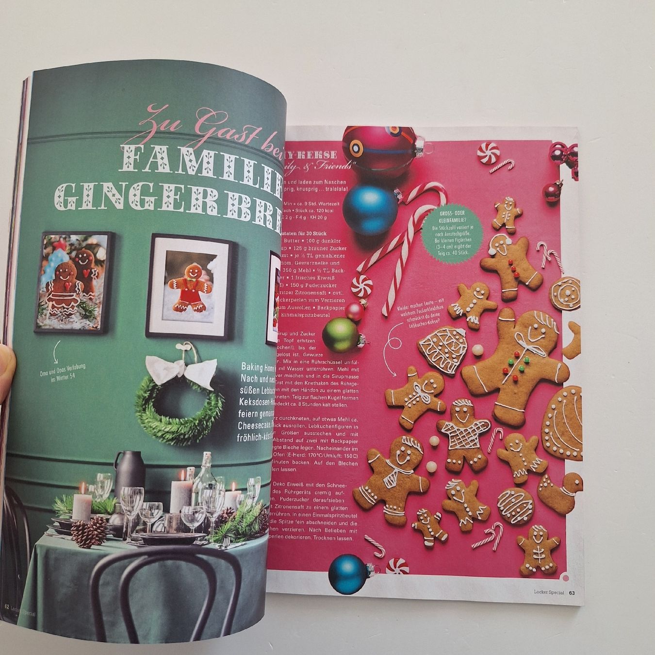 Zeitschriften & Magazine: Lecker Christmas - 4 / 25 – Gebraucht aus Basel von Kunterbunt12 3