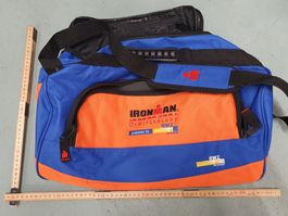 IronMan Switzerland Sport-Tasche / Neuwertig  orange -blau