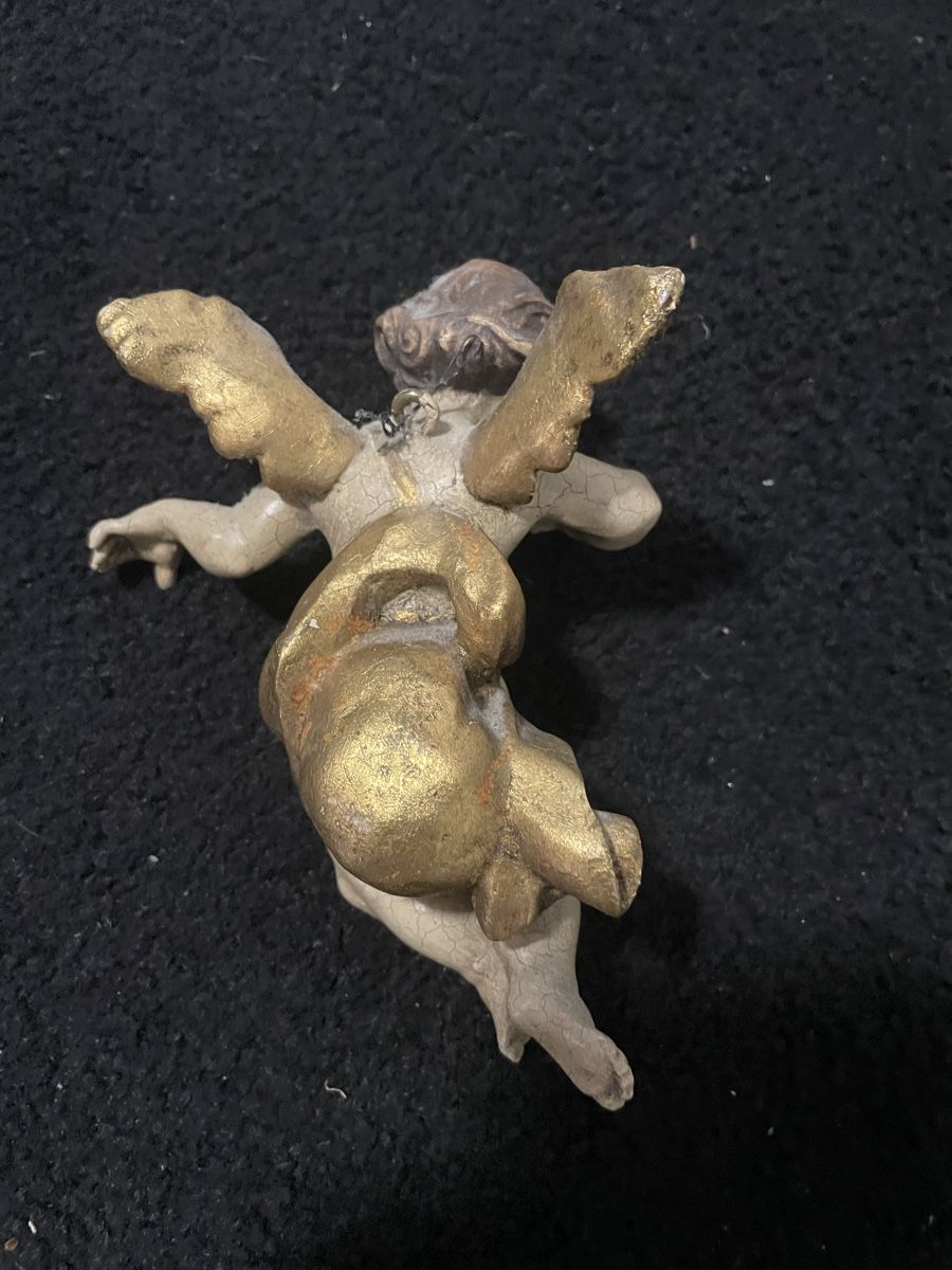 Statuette: Antike Putten Holz – Usato da Oberentfelden venduto da vilibrand 1