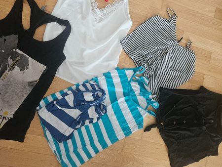 Oberteile  6 T Shirts Kleiderpaket Shirts Tanktop Tops M
