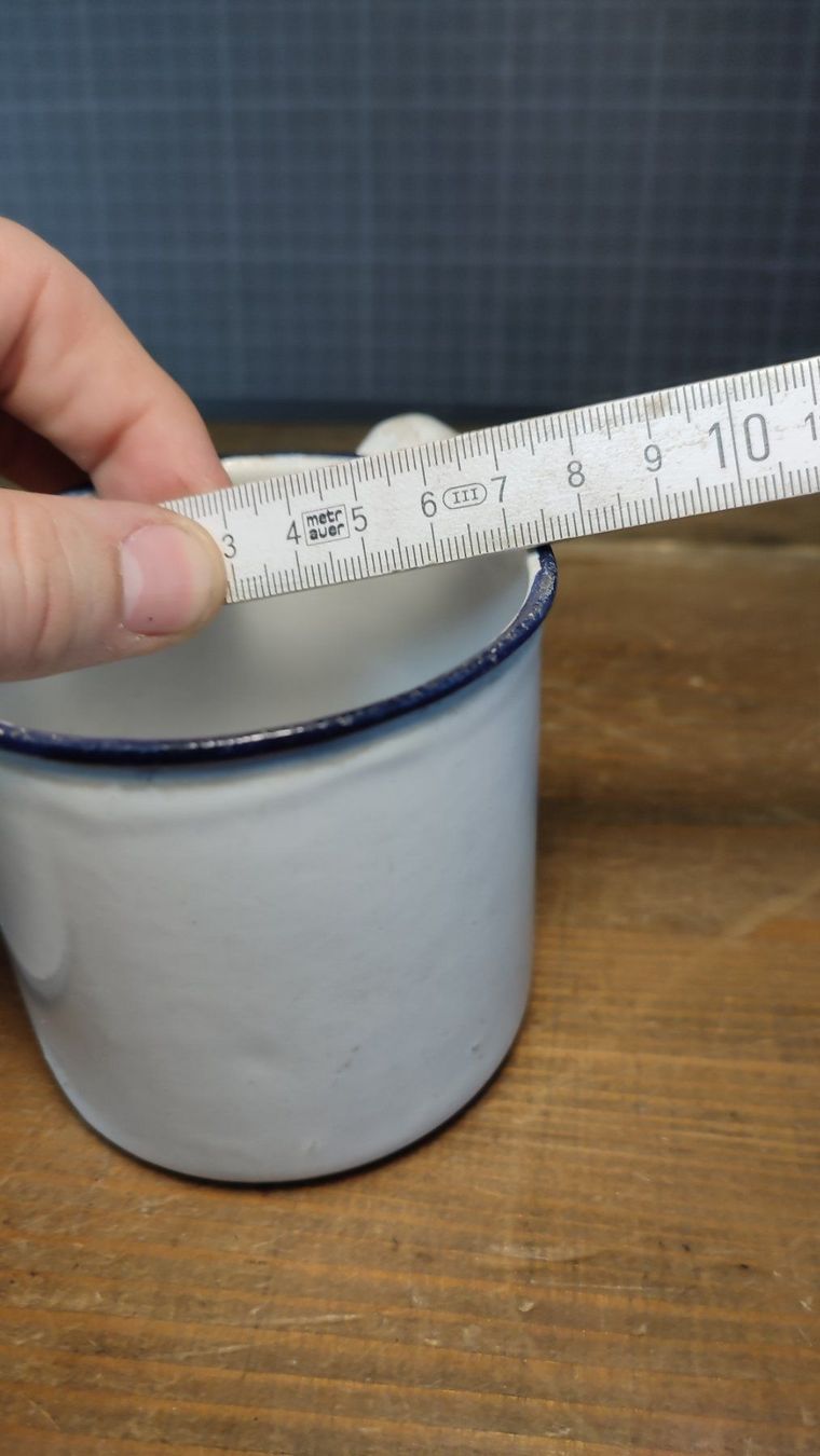 Tazze: Wunderschöne antike Tasse mit Deckel EMAILIERT – Usato da Gelterkinden venduto da MYSTOREFORYOU4460 8