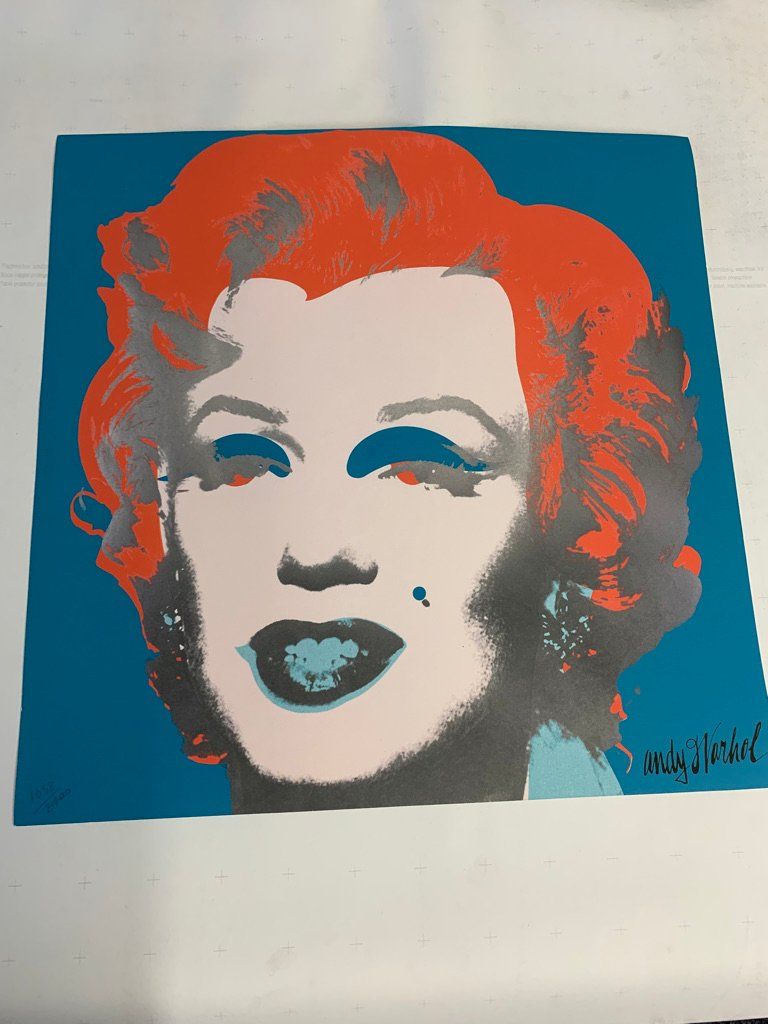 Grafica & Litografie: Lithographie Marylin von Andy Warhol – Usato da Rotkreuz venduto da futoo