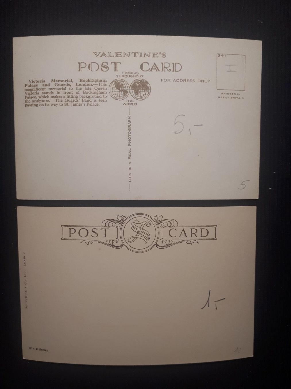 Cartes postales: 2 AK LONDON – D'occasion à Ponto Valentino par giorgia06 1