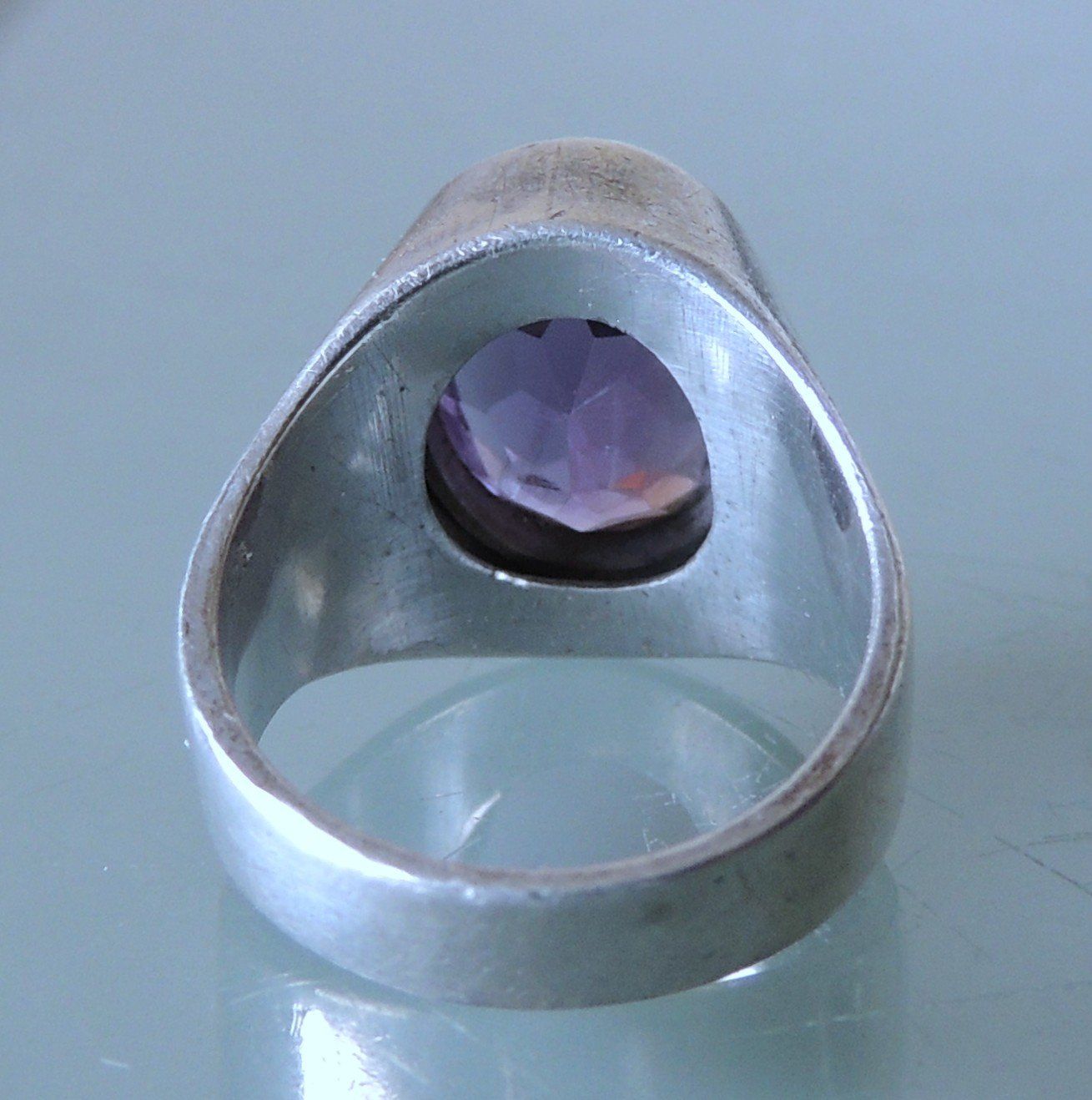 Anelli: Amethyst Silber 925 Fingerring Gr. 48 – Usato da Waldenburg venduto da schaller707 5