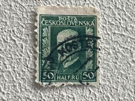 Ceskoslovensko Briefmarke