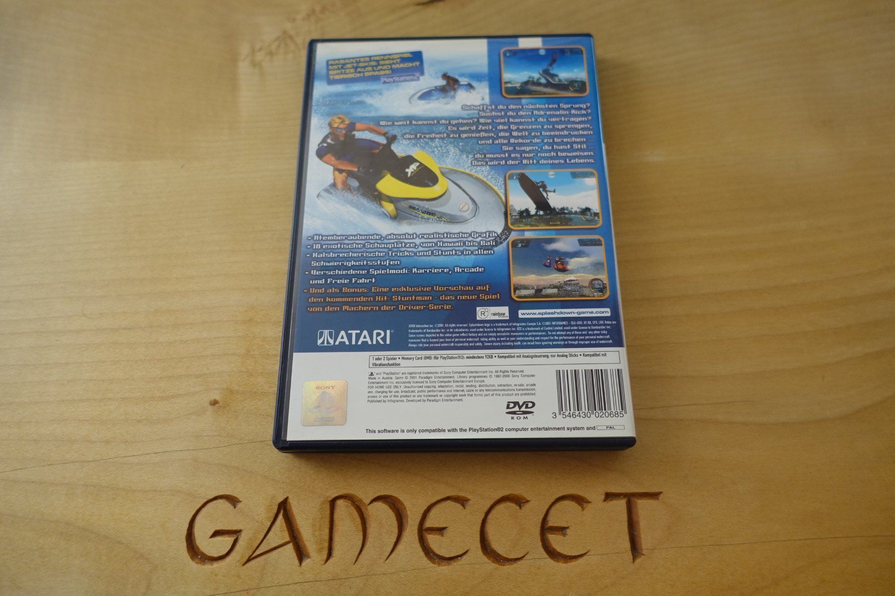 Sony Spiele: Splashdown – Gebraucht aus Steinach von Gamecet 2