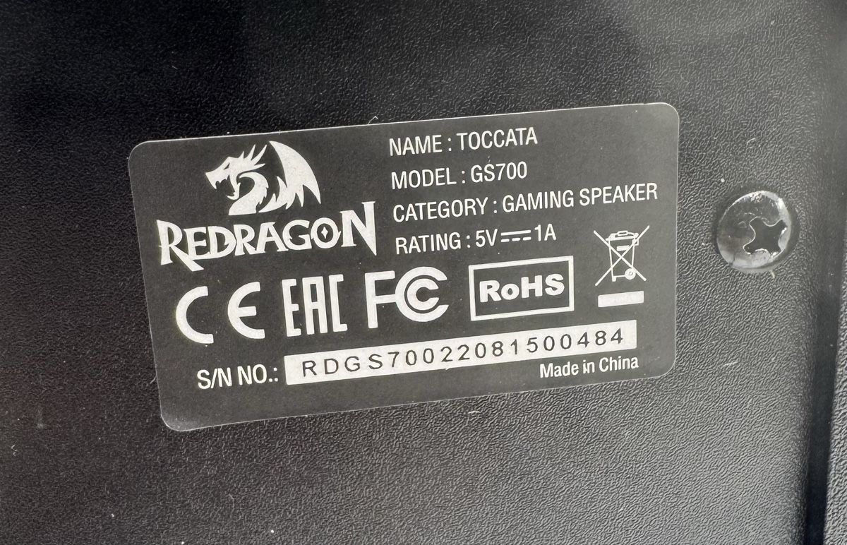 Casse acustiche: Redragon GS700 Toccata Computer-Lautsprecher – Usato da Herisau venduto da Seyashop1 6