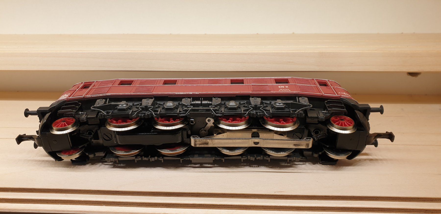 Rivarossi Modellini di ferrovie: Rivarossi DR  E19-11  Wechselstrom  1098 H0/AC – Usato da Neuenhof venduto da ludovicco 1