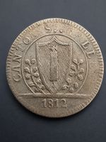 Schweiz 1 Batzen 1812 – Original historische Münze 