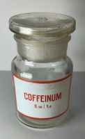 Apothekerflasche COFFEINUM Um 1950 10cm