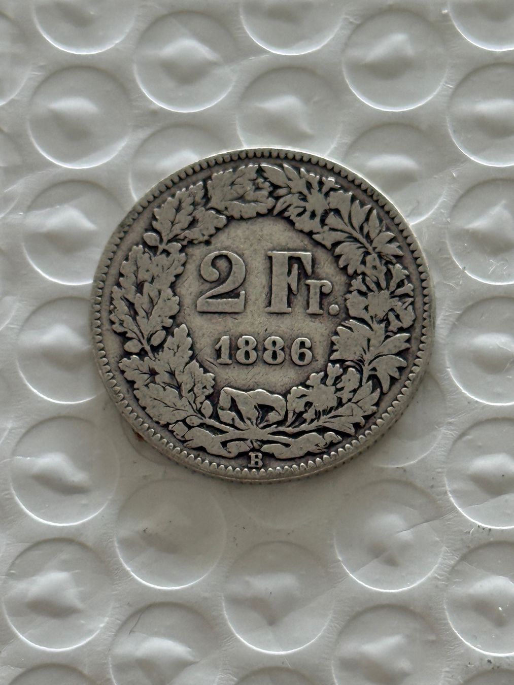 Tutti le monete: 2 Franken 1886  Rar – Usato da Wallisellen venduto da SWISS_SILVER1
