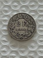 2 Franken 1886  Rar