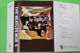 The Beatles Box 5 (1 Kassette MC K7) RAR!