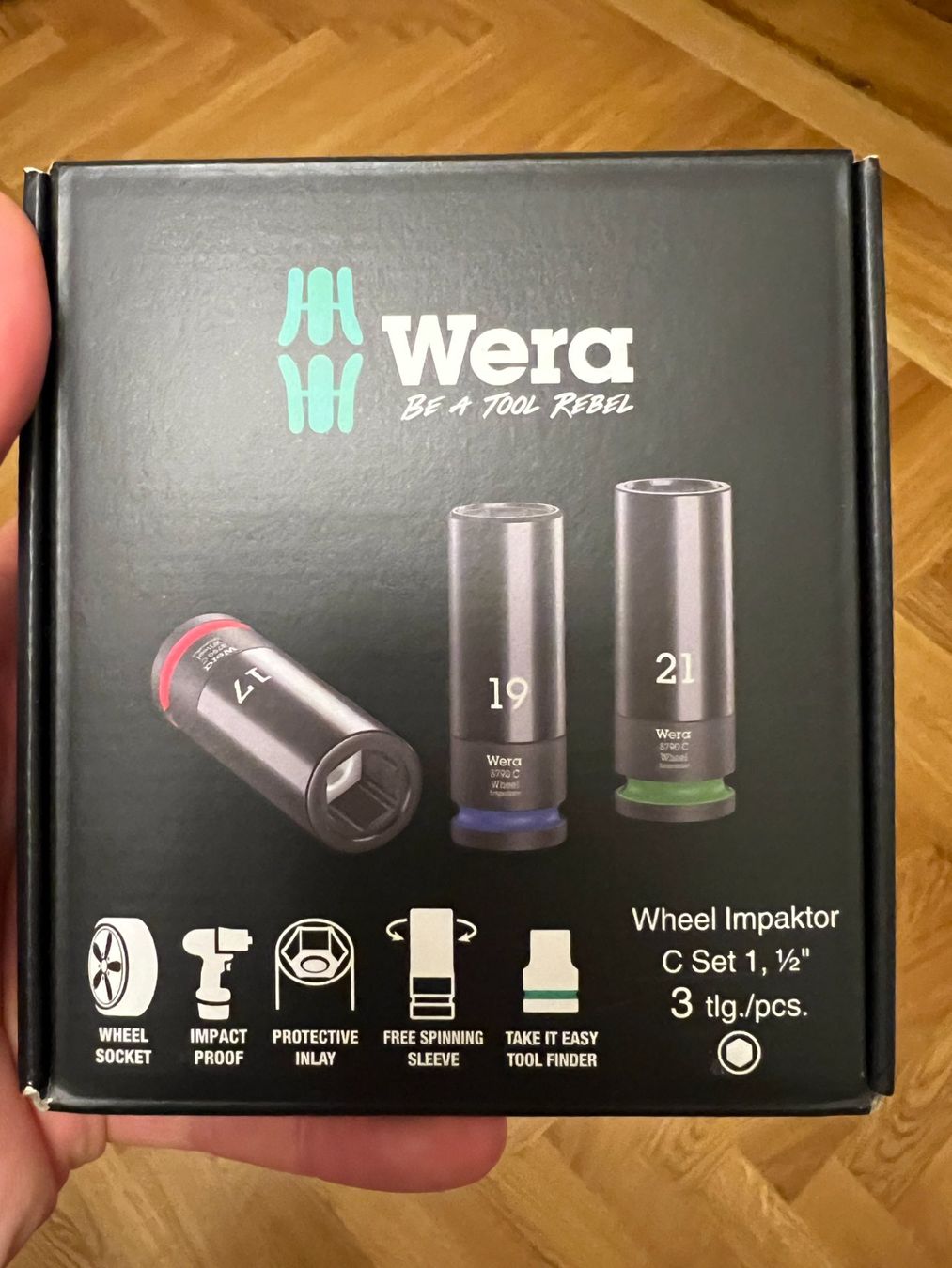 Wera Tutti gli attrezzi: Wera Wheel Impaktor C Set 1 – Nuovo e nell'imballaggio originale da Küsnacht ZH venduto da adam_s 1